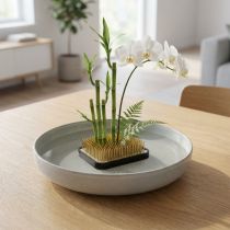 Itens Ouriço Kenzan Retangular Latão Prateado 70×50mm