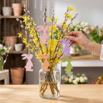 Itens Decoração de coelhinho da Páscoa decoração suspensa decoração de Páscoa pastel 8cm 12 unidades