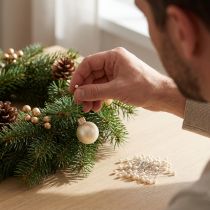 Itens Alfinetes com cabeça de pérola Ø4mm 40mm Champagne