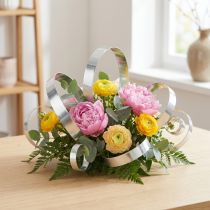 Itens Arame plano de alumínio, prateado, 30 mm x 3 m - arame para florista, arame decorativo, arame para artesanato, arame de alumínio, arame flexível