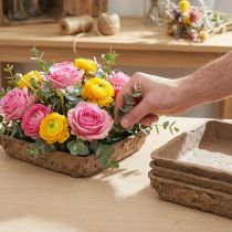 Itens Conjunto de 12 peças de espuma floral básica Oasis Biolit, 13x13x2cm, para decoração de flores (faça você mesmo).