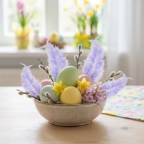 Itens Suprimentos para artesanato fofo de penas roxas primavera 5-10 cm 20g