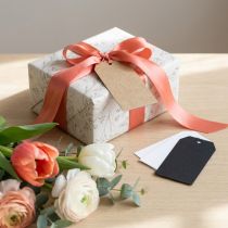 Itens Etiquetas para presentes etiquetas decorativas papel 3,5×6cm 300un
