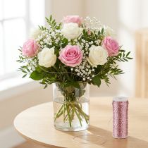Itens Fio com efeito de caldo, rosa, Ø0,30mm, 100g/140m - fio para artesanato, fio criativo, fio de cobre para decoração.