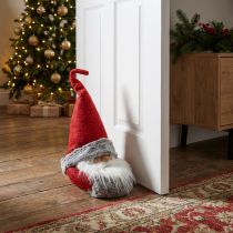 Itens Rolha de porta Papai Noel figura decoração advento H35cm