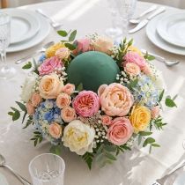 Itens Bola de espuma floral Bola de espuma floral verde Ø20cm