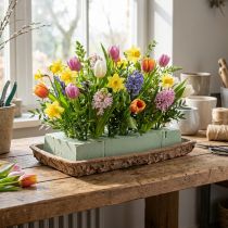 Itens Base Oasis Biolit para blocos de espuma floral 25×14×2cm, 11 peças - Acessórios sustentáveis para arranjos florais