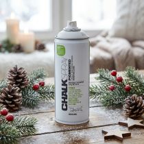 Itens Spray de marcação, giz em spray, branco fosco, Montana 400ml