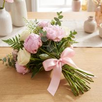 Itens Fita decorativa para presente, fita rosa, orla, 25mm, 3m, 10 unidades