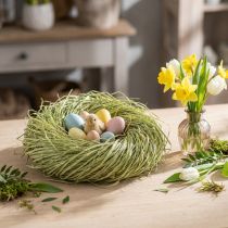 Itens Ráfia decorativa para confecção de ráfia natural ráfia lima 200g