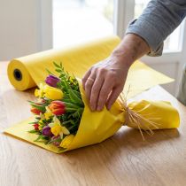Itens Papel de punho papel de embrulho amarelo 37,5cm 100m