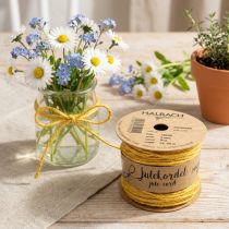 Itens Cordão de Juta Amarelo Ø2mm 50m