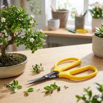 Itens Oasis bonsai e tesoura de pinça 15,5 cm