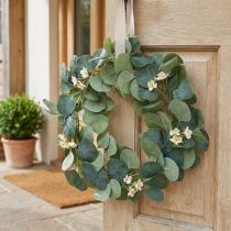 Itens Guirlanda de porta eucalipto guirlanda de eucalipto artificial Ø38cm