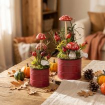 Itens Decoração de rosa mosqueta ramos artificiais de rosa mosqueta C48cm 3 peças