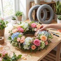 Itens Anel de espuma floral H3,5cm Ø25cm 6 peças