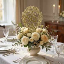 Itens Aniversário número 95 Ø8cm 10 peças