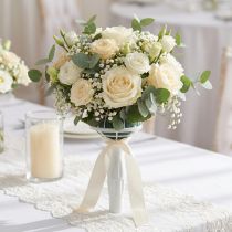 Itens Porta buquê de noiva espuma floral casamento Ø8cm 18cm 6 un