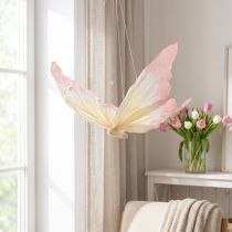 Itens Borboleta Flutuante - Estatueta de Borboleta Leve para Pendurar em Ambientes, 70cm, 1 Peça