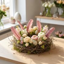 Itens Penas decorativas para artesanato penas de pássaros reais rosa antigas 20g