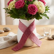 Itens Fita de feltro fita decorativa rosa berry feltro de lã bicolor 15cm 5m