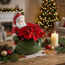 Itens Plantador de Papai Noel Plantador de Papai Noel 20×26cm