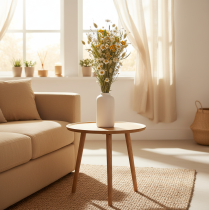 Itens Buquê de flores secas, elegante buquê de flores secas para sala de estar, 50cm