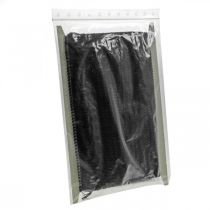 Itens Fita preta com franjas de 4 cm, cordão decorativo com franjas em lurex de 25 m