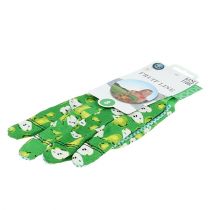 Itens Luvas femininas Kixx tamanho 8 verdes com motivo