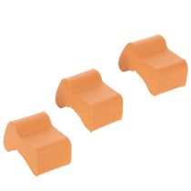Itens Pés para vasos de flores, espaçadores para vasos de flores, 7 cm, 3 peças