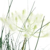 Itens Flor artificial de grama de junco Flores artificiais em vaso 56cm