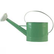 Itens Regador decorativo plantador de metal verde claro 52,5×15×30cm