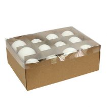 Itens Ovos de ganso 8cm 10 unidades