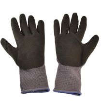 Itens Luvas de jardinagem tamanho 8 EN 2121X cinza preto azul nylon