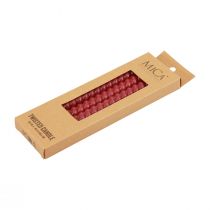 Itens Velas torcidas velas em espiral rosa Ø1,4cm Alt.18cm 4 unidades