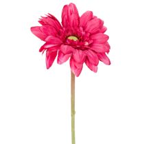 Itens Buquê de flores artificiais de gérbera para decoração fresca e fácil de cuidar, 47 cm, 32 peças.