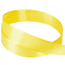 Itens Fita para presente e decoração 15mm x 50m amarelo