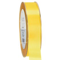 Itens Fita para presente e decoração 25mm x 50m amarelo