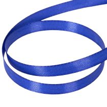 Itens Fita decorativa e para presentes, fita de tafetá, 10 mm x 50 m, azul escuro