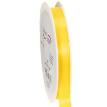Itens Fita para presentes e decoração, fita de tafetá, 15 mm x 50 m, amarela