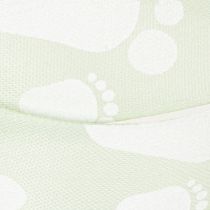 Itens Fita de presente para decoração de pezinhos de bebê, batizado, verde, 25mm, 16m