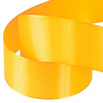 Itens Fita de presente para decoração fita de seda laranja 40mm 50m