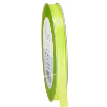 Itens Fita de presente verde limão fita decorativa fita de cetim 8mm 50m