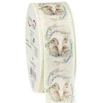 Itens Fita de presente coelhos de Páscoa 40mm 18m