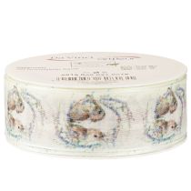 Itens Fita de presente coelhos de Páscoa 40mm 18m