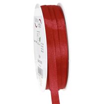 Itens Fita de presente vermelha fita decorativa fita tafetá vermelho claro 10mm 50m