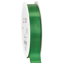 Itens Fita de presente decorativa em tafetá verde escuro 25mm × 50m