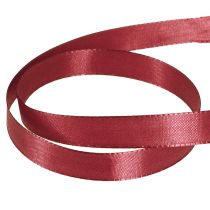 Itens Fita de presente fita de tafetá fita decorativa Bordeaux 15mm 50m