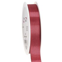 Itens Fita de presente fita de tafetá fita decorativa Bordeaux 25mm 50m