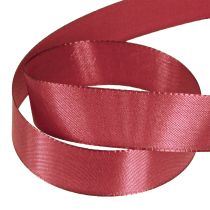 Itens Fita de presente fita de tafetá fita decorativa Bordeaux 25mm 50m